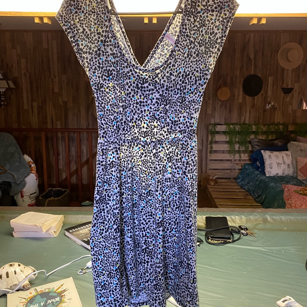 Colorful dress spotted